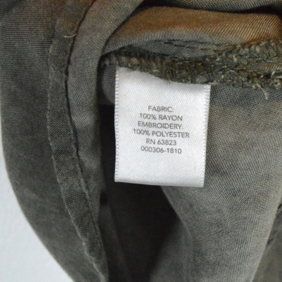 Soft Rayon Tie Flutter Sleeve Boxy Fit Top - Picture 5 of 10